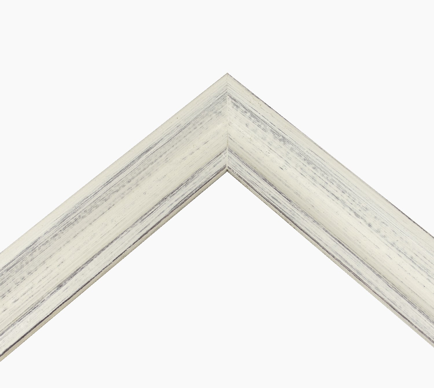 145.920 cadre en bois blanc avec fond marron mesure de profil 35x30 mm Lombarda cornici S.n.c.