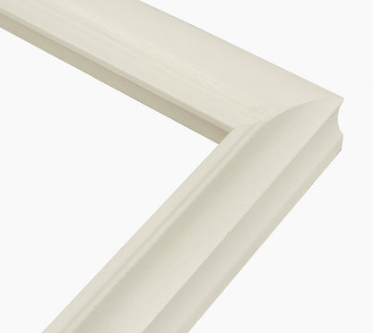 227.899 cadre en bois blanc avec de la cire mesure de profil 45x45 mm Lombarda cornici S.n.c.