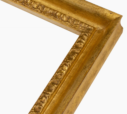 230.010 cadre en bois à la feuille d'or. mesure de profil 45x45 mm Lombarda cornici S.n.c.