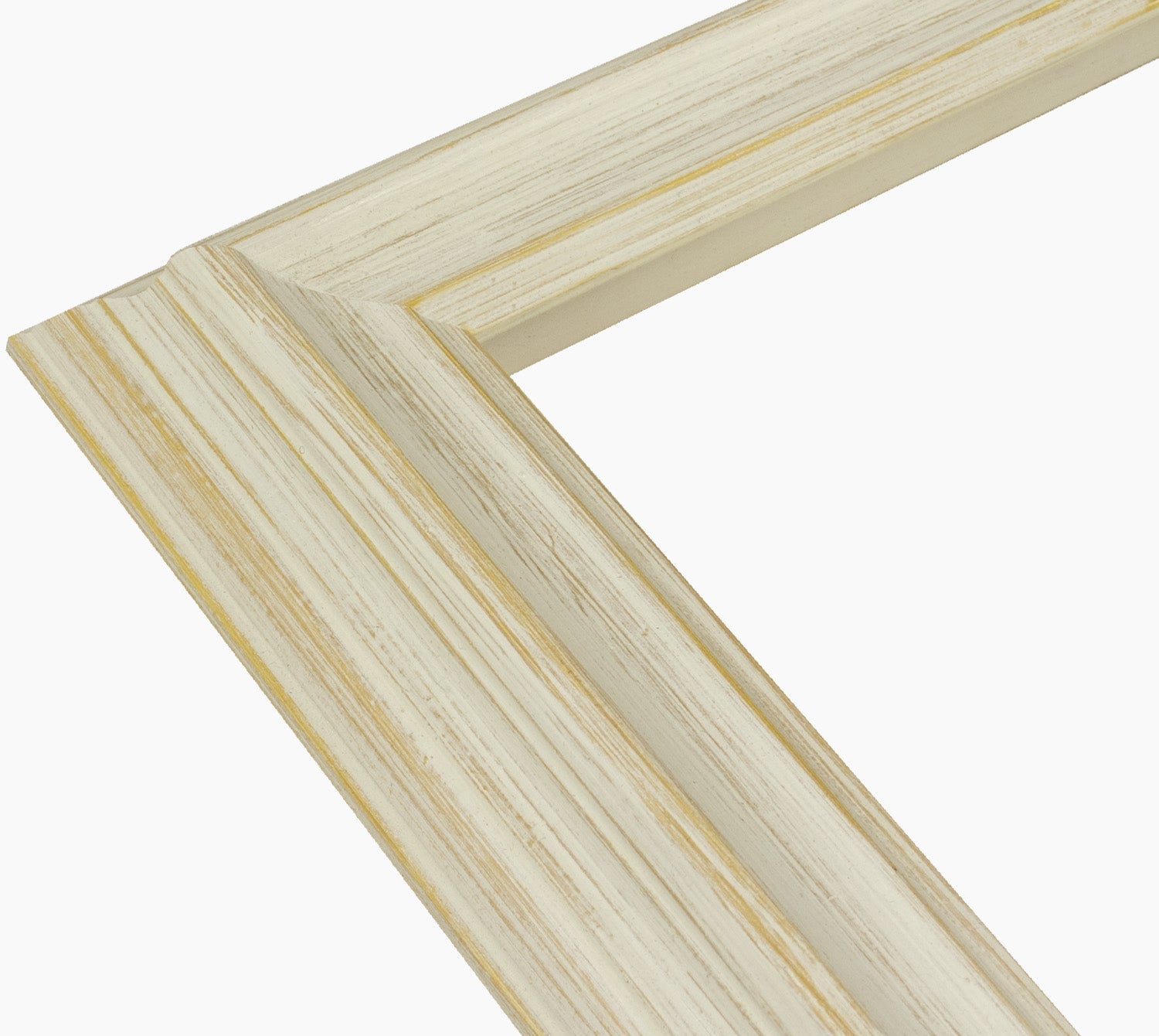 Ancho Antiguo Blanco Marco de madera A4 - Calidad superior - ArtPhotoLimited