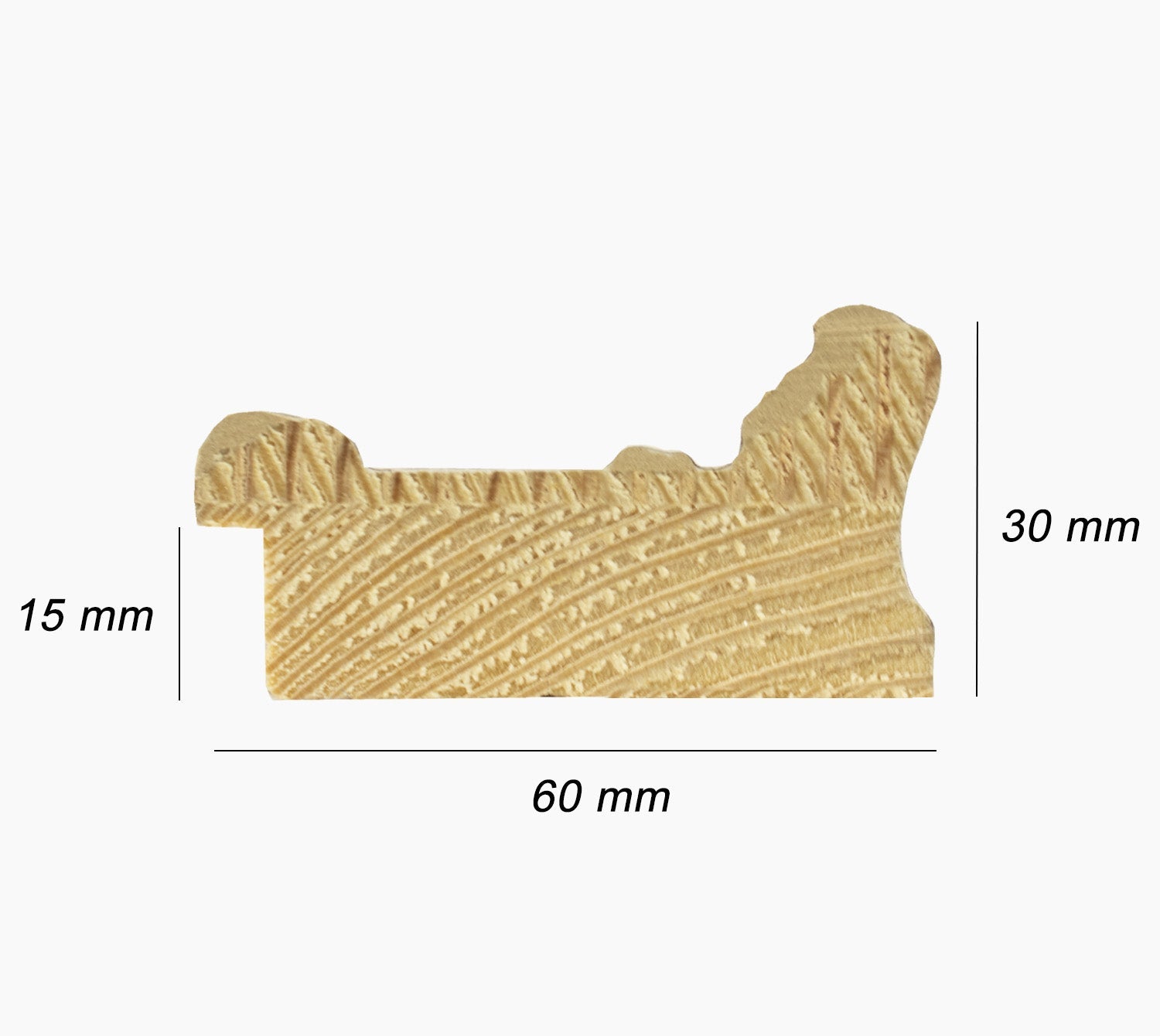 COR.343.231 cadre en bois à la feuille argent antique Lombarda cornici S.n.c.